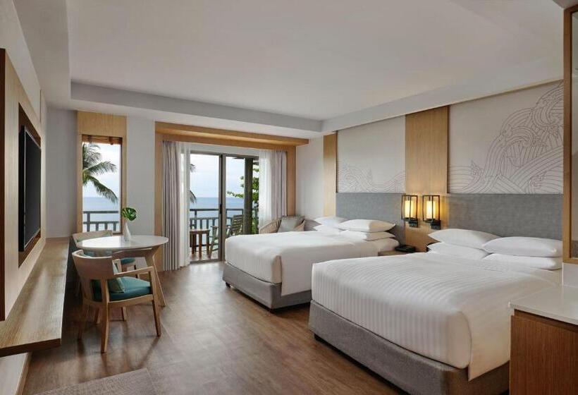 프리미엄 룸 바다 전망, Phuket Marriott Resort & Spa Merlin Beach