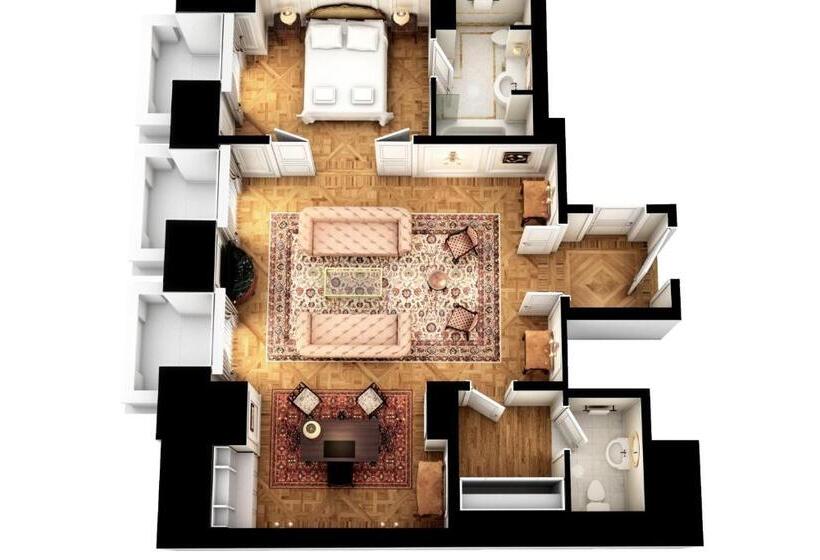 이그제큐티브 스위트 킹침대, King George, A Luxury Collection Hotel, Athens