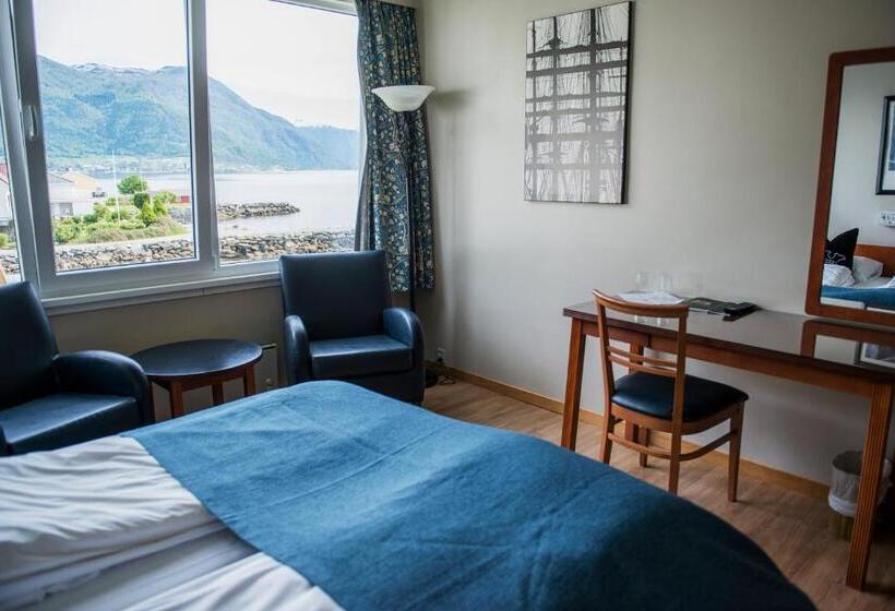スタンダードシングルルーム, Leikanger Fjordhotel   Unike Hoteller