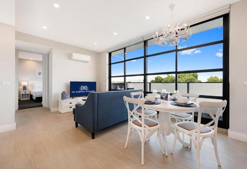 شقة ديلوكس غرفة واحدة, The Hamptons Apartments  St Kilda