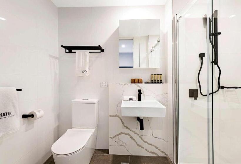شقة ديلوكس غرفتين نوم, The Hamptons Apartments  St Kilda