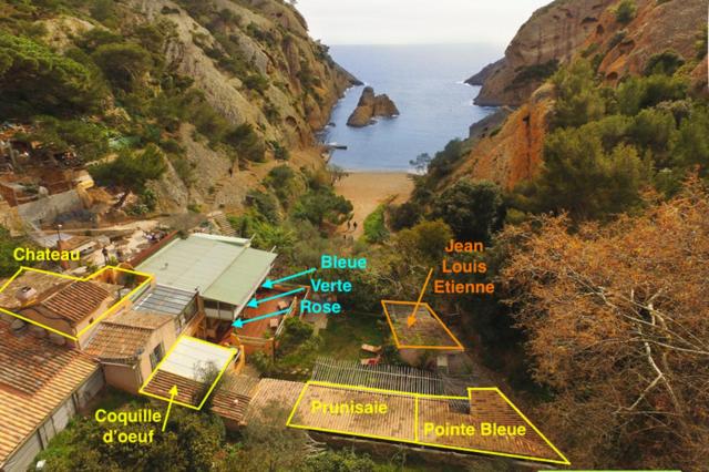 Номер Стандарт Вид на Море, La Calanque De Figuerolles