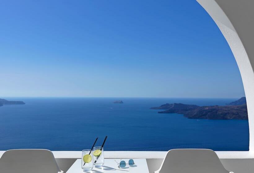 스탠다드 룸 바다 전망, Lilium Hotel Santorini