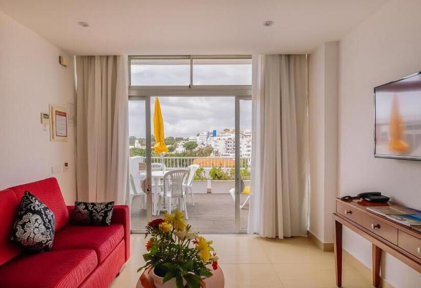 Апартаменты Deluxe 1 Спальня Вид на Море, Muthu Clube Praia Da Oura