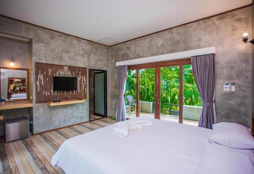 스탠다드 룸 킹사이즈 침대, Palm Pran Resort