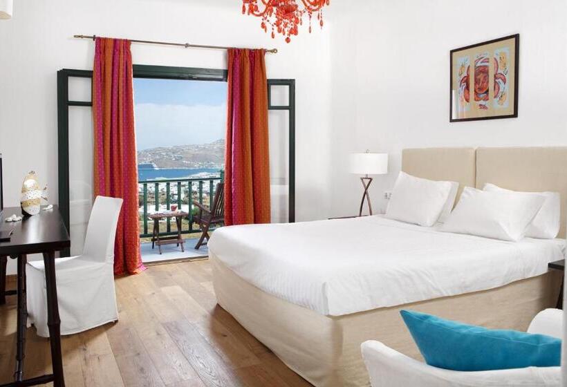 수피리어 룸 바다 전망, Tharroe Of Mykonos Boutique