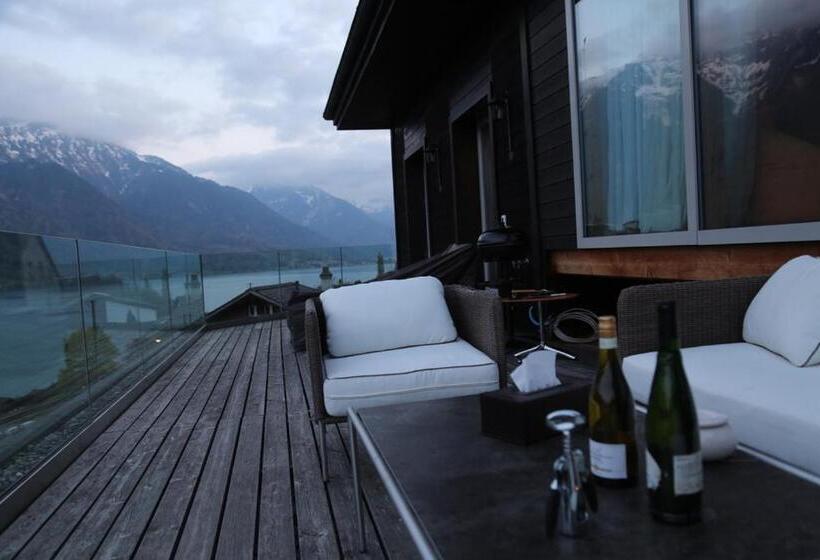 Номер Deluxe Кровать Кинг, Lakeview Bei Interlaken