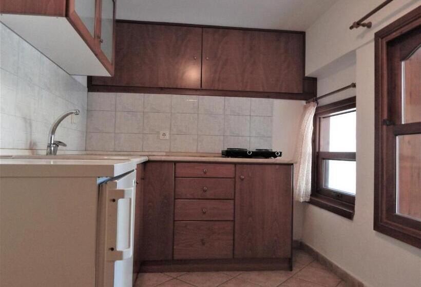 Family flat with pool view, Pilalidis