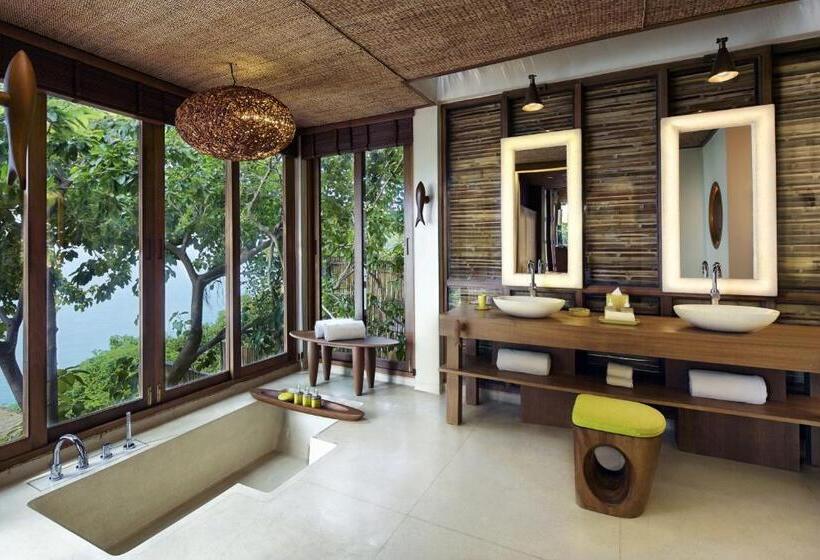 1침실 빌라 바다전망, Six Senses Samui