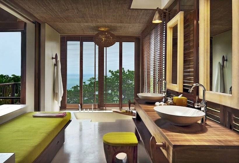 1침실 빌라 바다전망, Six Senses Samui