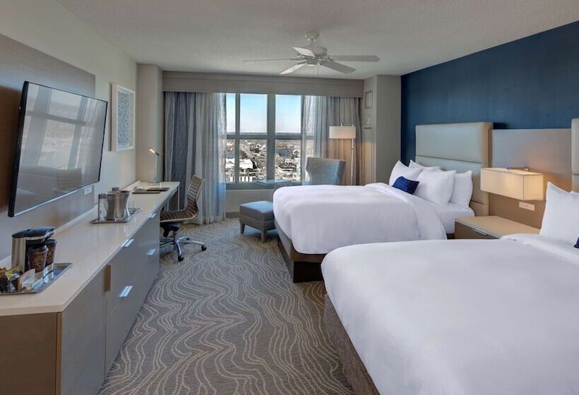 수피리어 룸 도시 전망, Hilton Virginia Beach Oceanfront