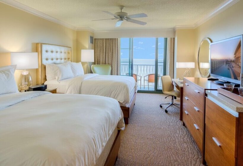 스탠다드 룸 더블 침대 2개, Hilton Virginia Beach Oceanfront