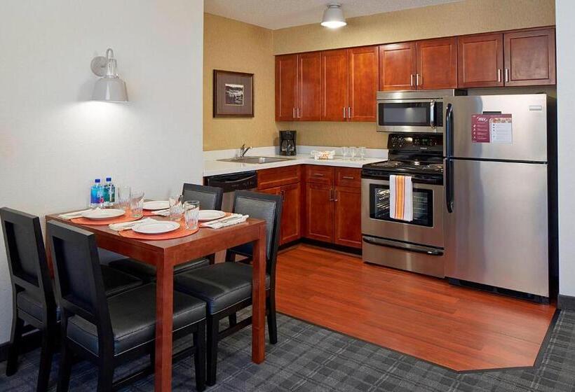 침실 2개 스위트, Residence Inn Minneapolis Downtown At The Depot