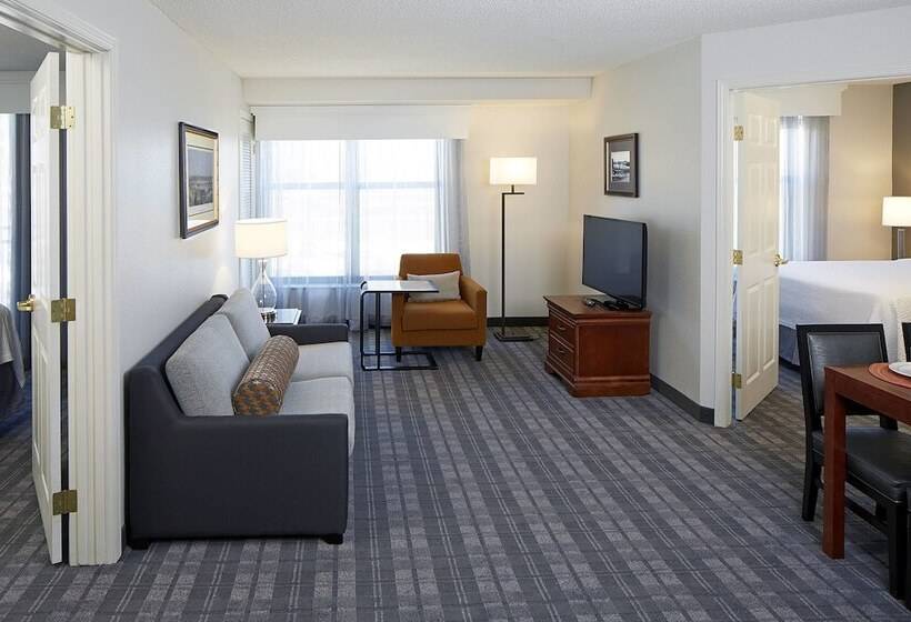 침실 2개 스위트, Residence Inn Minneapolis Downtown At The Depot
