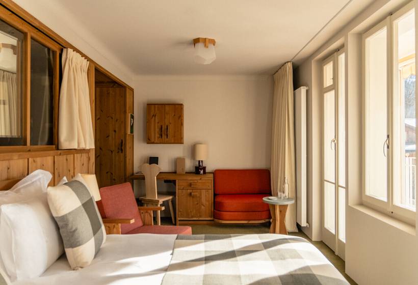 اتاق لوکس با چشم‌انداز باغ, Grand Hotel Belvedere, A Beaumier Hotel & Spa