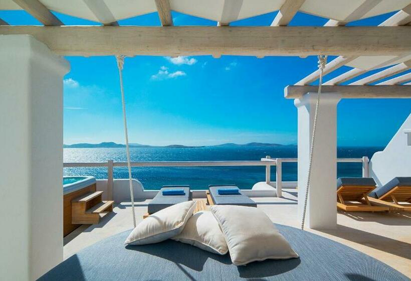 带海景的行政套房, Mykonos Grand Hotel & Resort