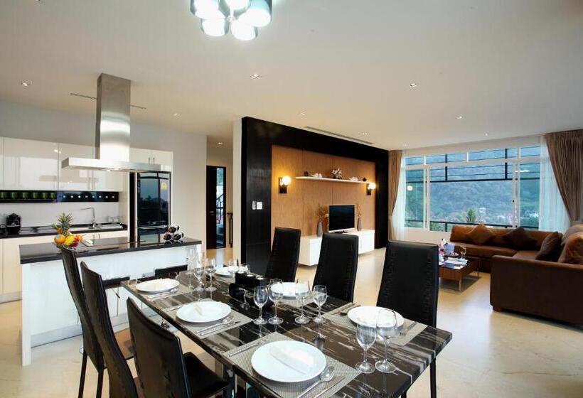 Вилла 4 Спальни, Kata Sea View Villas