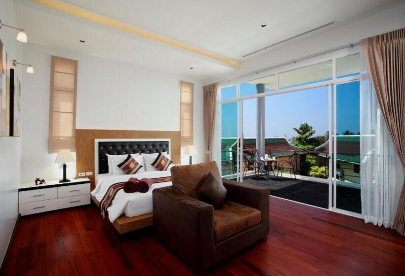 Вилла 3 Спальни с Бассейном, Kata Sea View Villas