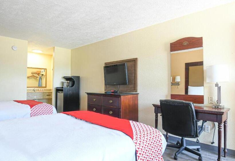 스탠다드 룸 더블 침대 2개, OYO Hotel Shenandoah Woodlands Mall