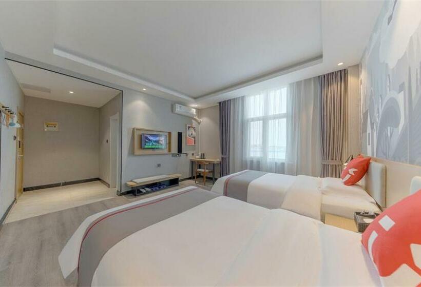 Номер бизнес-класса, Thank Inn Chain Hotel Lanshan District Yitang