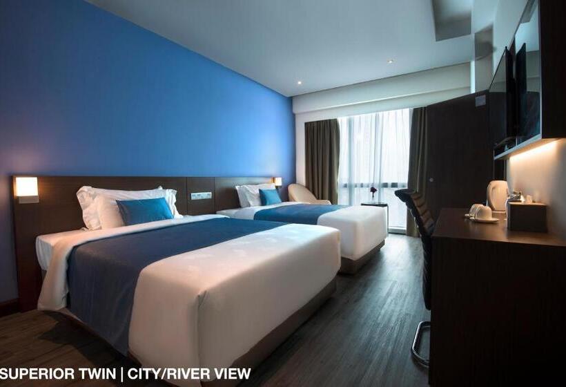 수피리어 룸 도시 전망, Astana Wing  Riverside Majestic