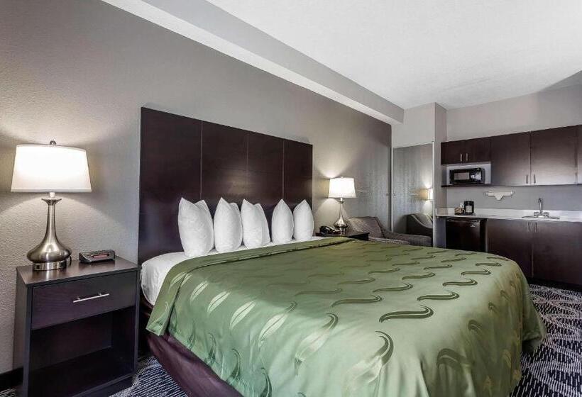 Люкс Кровать Кинг, Quality Suites Pineville  Charlotte
