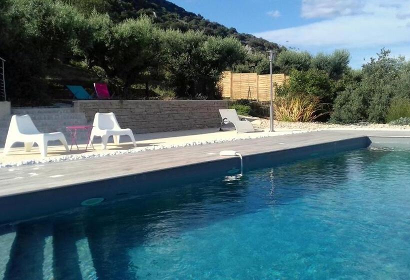 스탠다드 룸 산 전망, B&b L Escalade En Lubéron