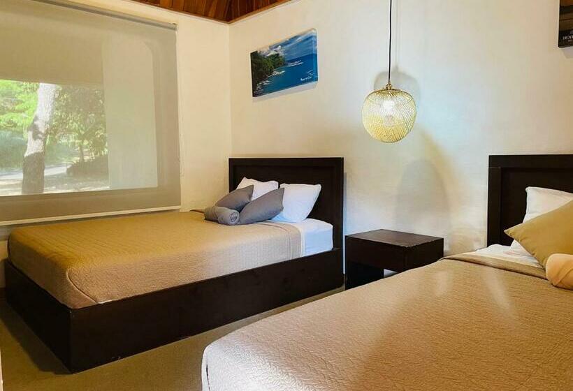 Номер Стандарт 2 Двуспальные Кровати, Ocotal Bed & Breakfast