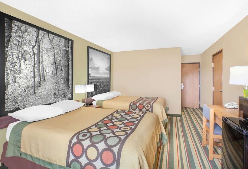 Номер Стандарт 2 Двуспальные Кровати, Super 8 By Wyndham Mt Pleasant