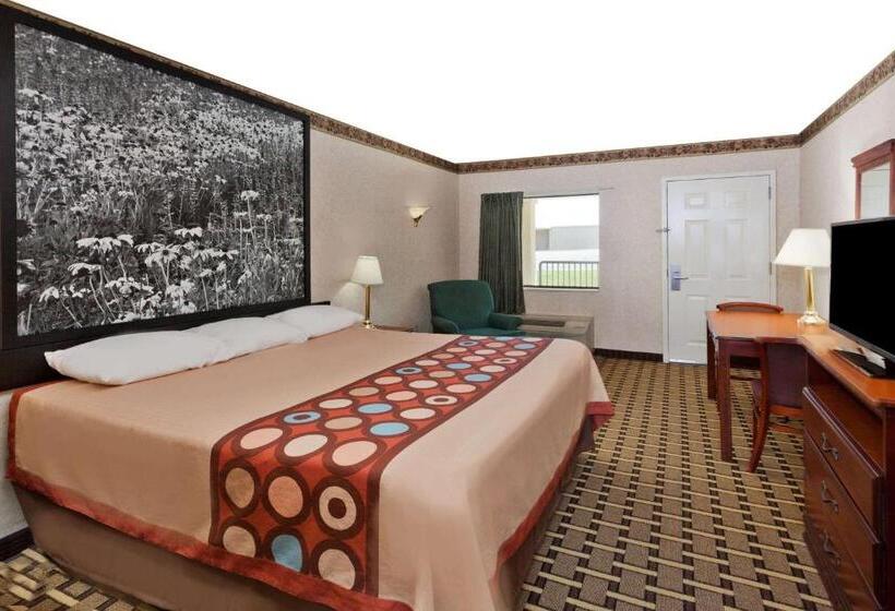 Стандартный Номер Кровать Кинг, Super 8 By Wyndham Ft. Oglethorpe Ga/chatt Tn Area