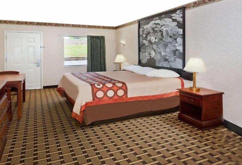 غرفة قياسية سرير كينج لذوى الإحتياجات الخاصة, Super 8 By Wyndham Ft. Oglethorpe Ga/chatt Tn Area