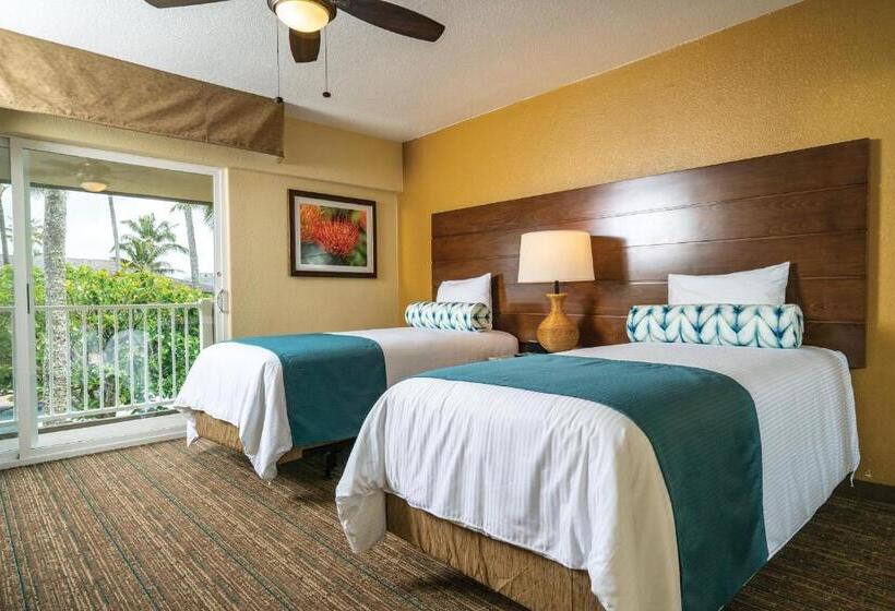 침실 2개 빌라 가든 전망, Kauai Coast Resort At The Beachboy