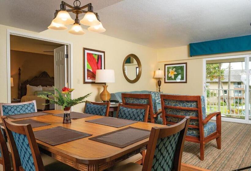 침실 2개 빌라 가든 전망, Kauai Coast Resort At The Beachboy