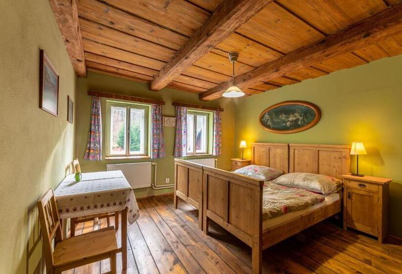 Standard room with outdoor bath, Penzion Na Bělidle