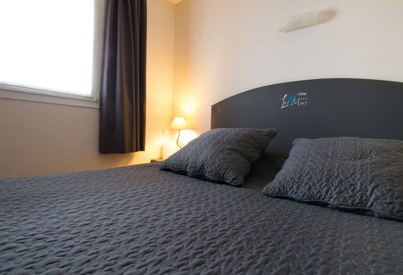 Номер Комфорт, Logis Hôtel Les Ii Mas   Perpignan Sud