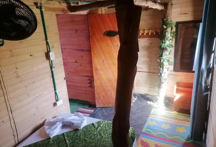 غرفة قياسية مطلّة علي البحيرة, Posada Chikiluky Bar