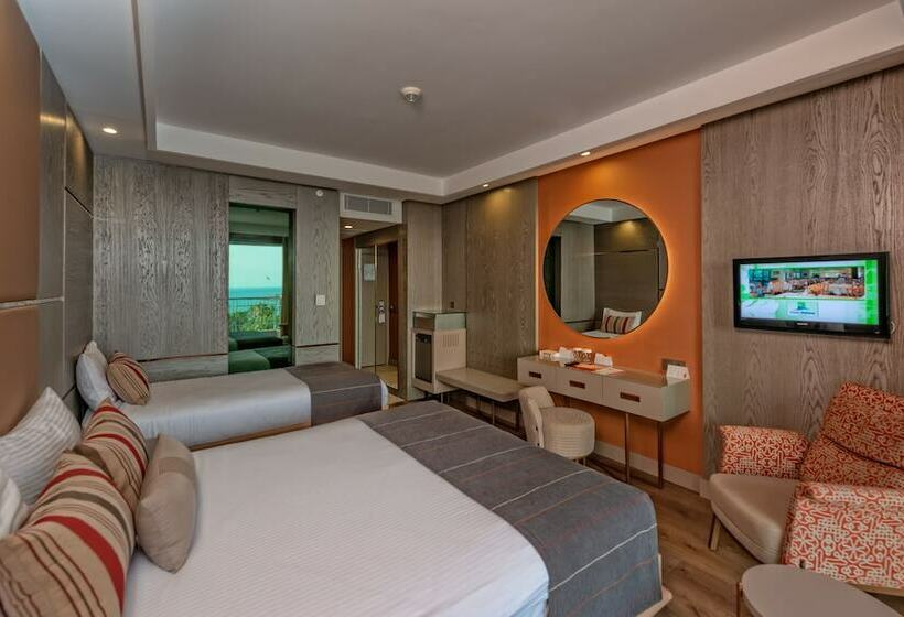 标准间侧面带海景, Arycanda Kirman Premium   Ultra All Inclusive
