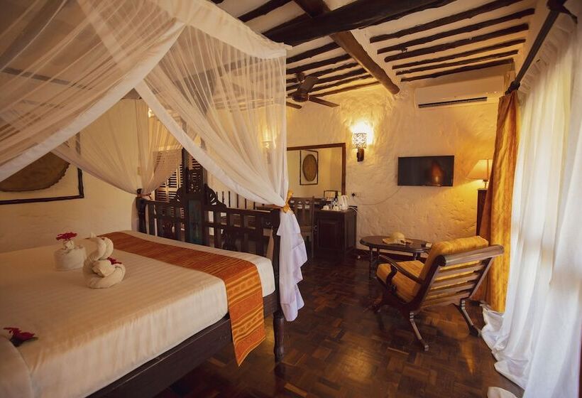 اتاق لوکس با چشم‌انداز باغ, Zanzibar Beach Resort