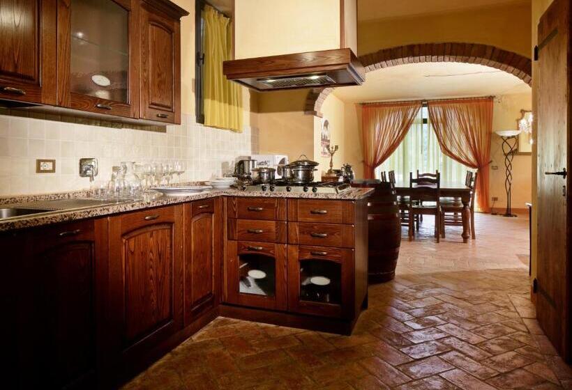 Вилла с 1 спальней и бассейном, Borgo Casa Al Vento