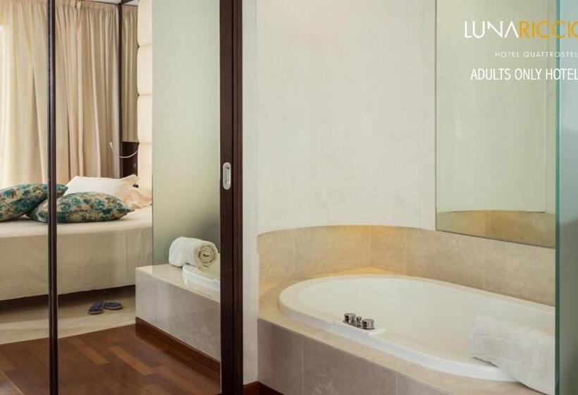 Люкс с гидромассажем, Luna Riccione E Aqua Spa Only Adults +12