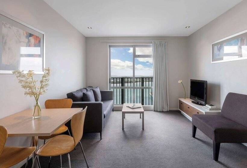 침실 2개 아파트, Auckland Harbour Suites