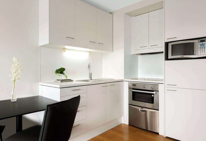 1침실 아파트 도시 전망, Auckland Harbour Suites