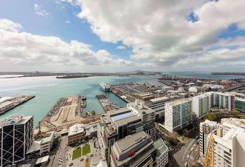 침실 1개 전망 아파트, Auckland Harbour Suites