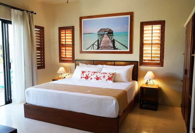 Standard-huone Parivuode, Blue Palm Bacalar