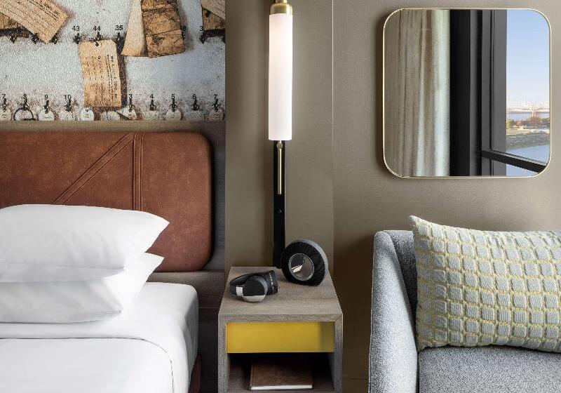 Camera Standard Letto King Accessibile ai persone con mobilità ridotta, Hyatt Centric Beale Street Memphis