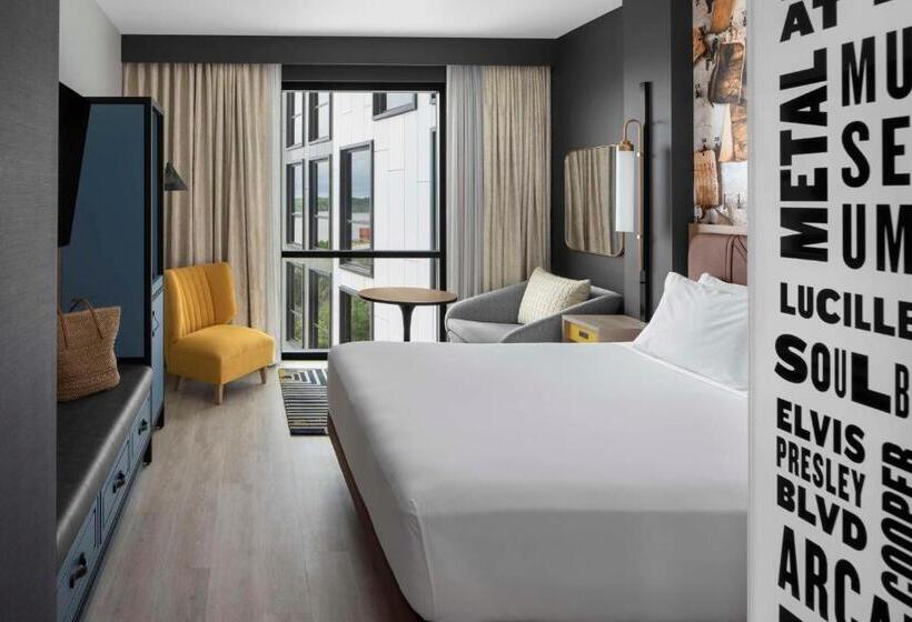 Camera Standard Letto King Accessibile ai persone con mobilità ridotta, Hyatt Centric Beale Street Memphis