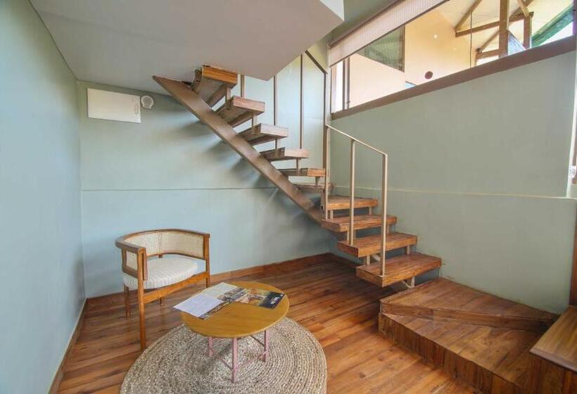 带阳台的豪华间, Tadoba Jungle Camp