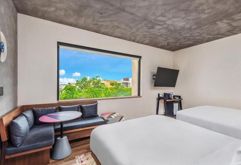 ２ダブルベッドのスタンダードルーム, Aloft Tulum