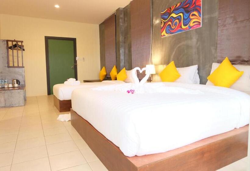 غرفة ديلوكس, The Meeting House Aonang   Self Service