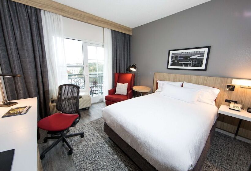 חדר סטנדרט שתי מיטות זוגיות, Hilton Garden Inn Savannah Historic District